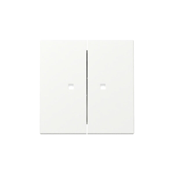 Gira Wippe 2f Kontrollf. Reinweiß m 363127